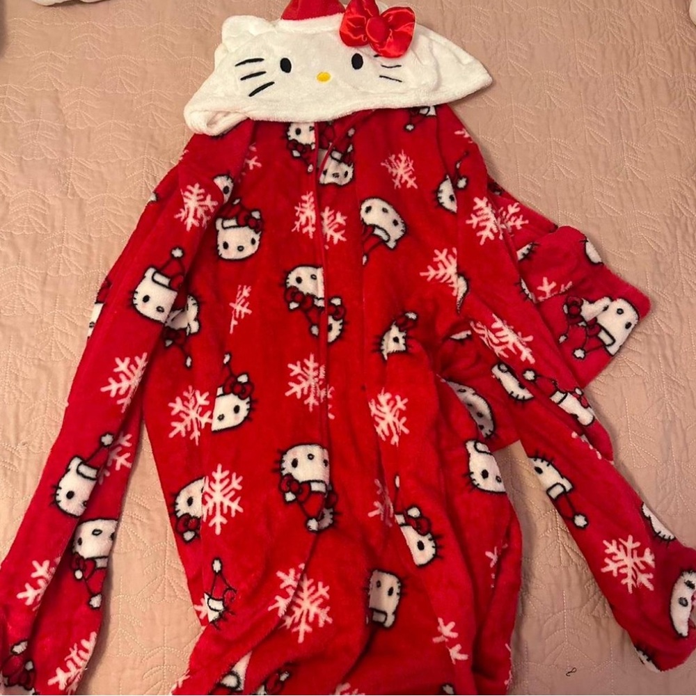 HELLO KITTY CHRISTMAS ONESIE